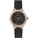 Furla Multifunction Watch Ladies Black Strap WW00011002L3