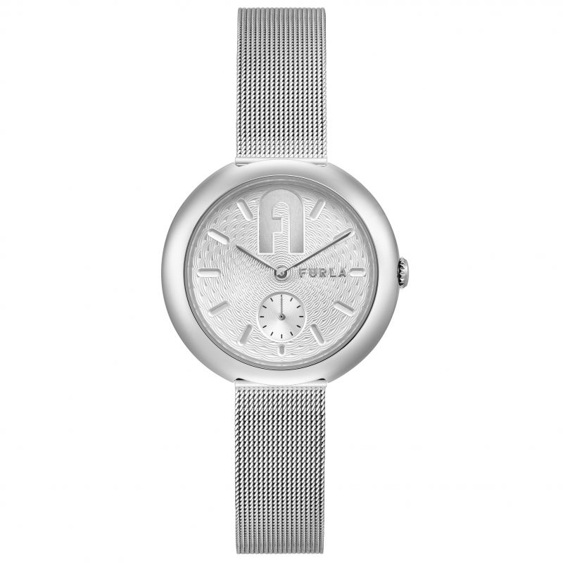 Furla Cosy Seconds Watch Ladies Silver WW00013005L1
