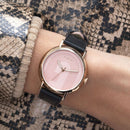 Furla Easy Shape Watch Ladies Pink Dial Leather WW00023007L3
