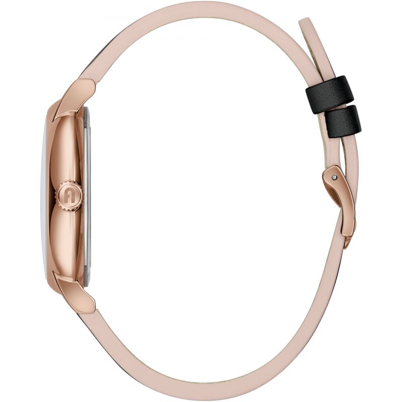 Furla Easy Shape Watch Ladies Pink Dial Leather WW00023007L3