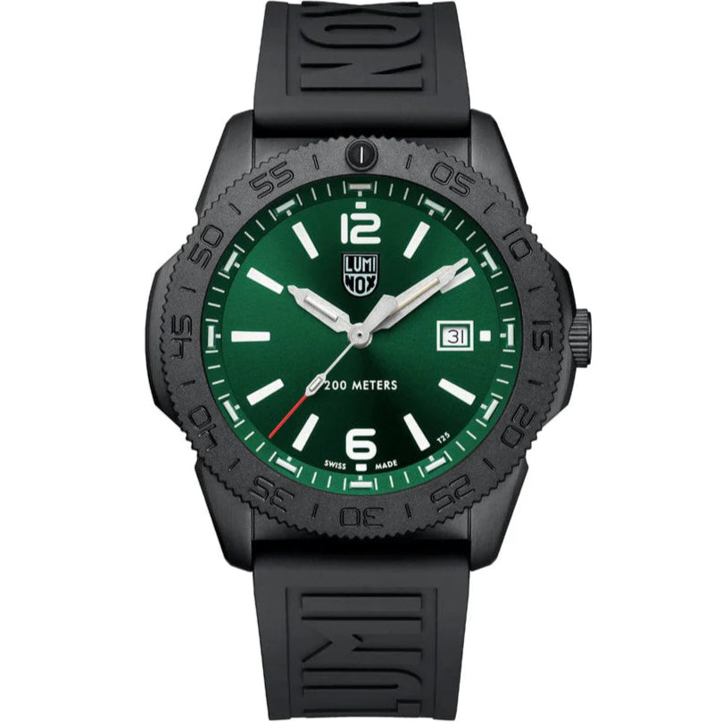 Luminox Pacific Diver Men's Black Green Watch XS.3137.B