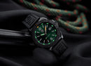 Luminox Pacific Diver Men's Black Green Watch XS.3137.B