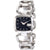 Gucci G Ladies Silver Black Dial Watch YA125510