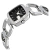 Gucci G Ladies Silver Black Dial Watch YA125510 Gucci