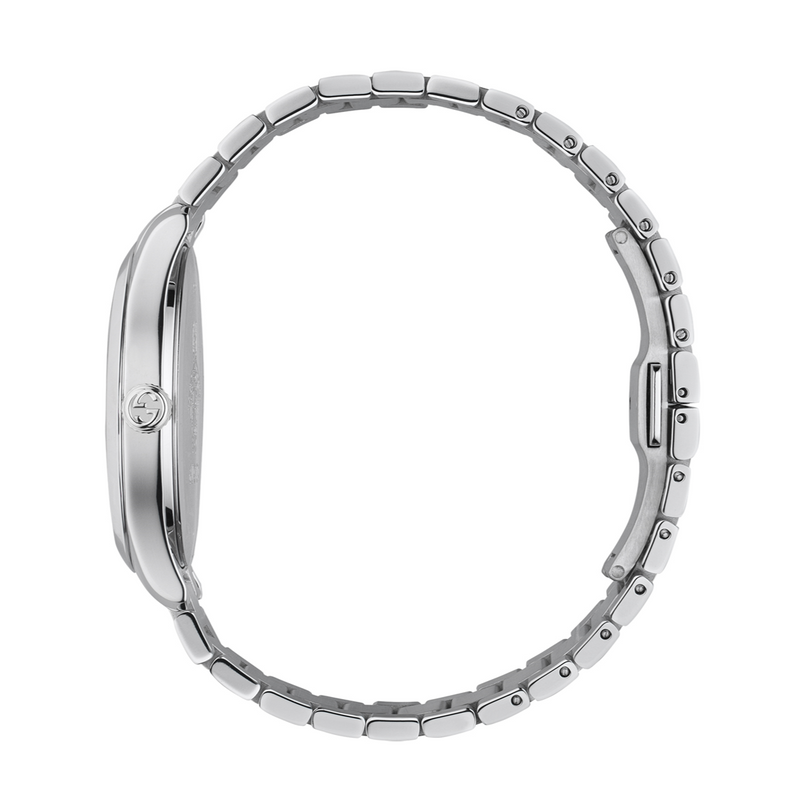 Gucci G-Timeless Snake Motif Men’s Watch Silver YA1264076