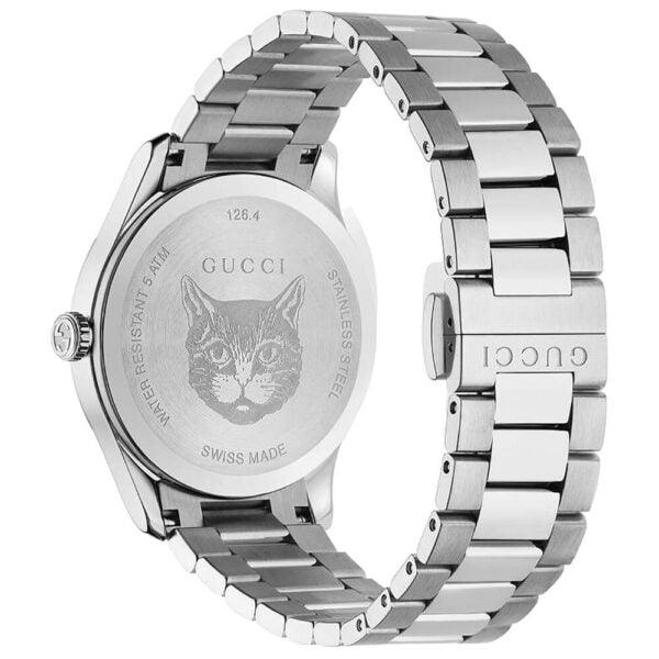 Gucci G-Timeless Watch Mystic Cat Ladies Silver / Pink YA1264166 - WatchStatus Ltd