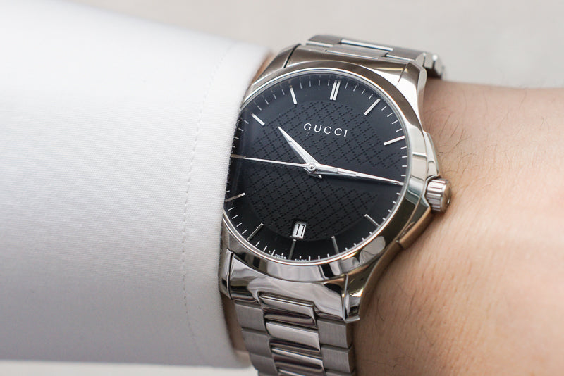Gucci G-Timeless Men's Watch Black Dial YA126457