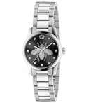 Gucci G-Timeless Bee Motif Ladies Watch Black Dial YA1265024