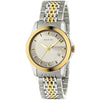 Gucci G-Timeless Watch Ladies Silver / Gold YA126511 Gucci