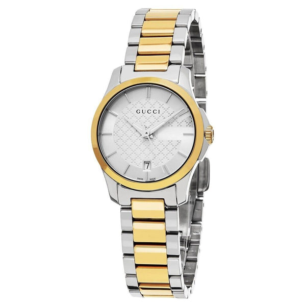 Gucci G-Timeless Ladies Watch Two Tone YA126531