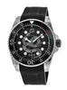 Gucci Dive Snake Watch Men's Black Rubber YA136217 Gucci
