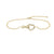 Infinity Heart Pavé Diamond Bracelet