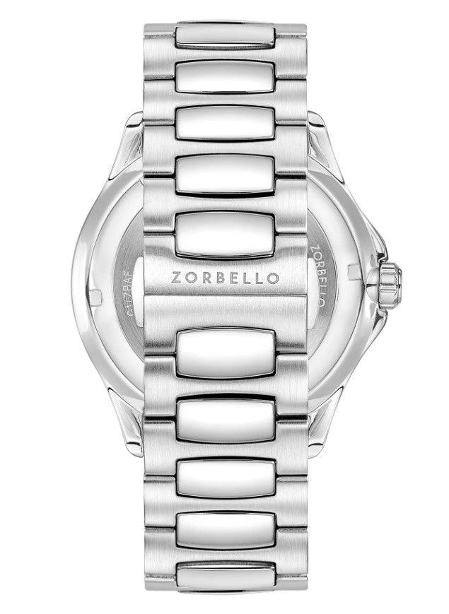 Zorbello M1 Watch Men's Automatic Silver / Green ZBAE005 - WatchStatus Ltd
