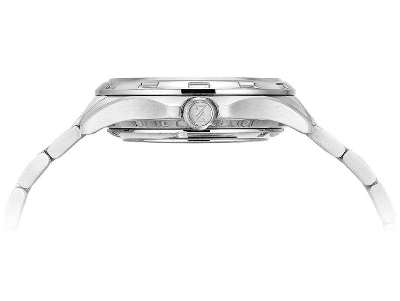 Zorbello G1 GMT Watch Men's Automatic Silver ZBAF006 - WatchStatus Ltd