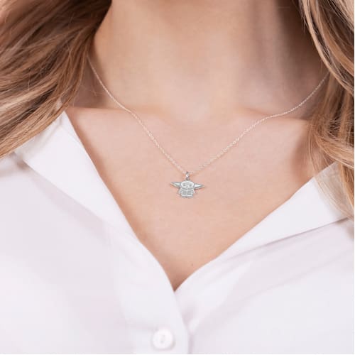 Disney Star Wars Mandalorian Grogu Pendant Necklace