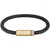 BOSS Jewellery Ares Single Men's Bracelet Black Leather 1580624