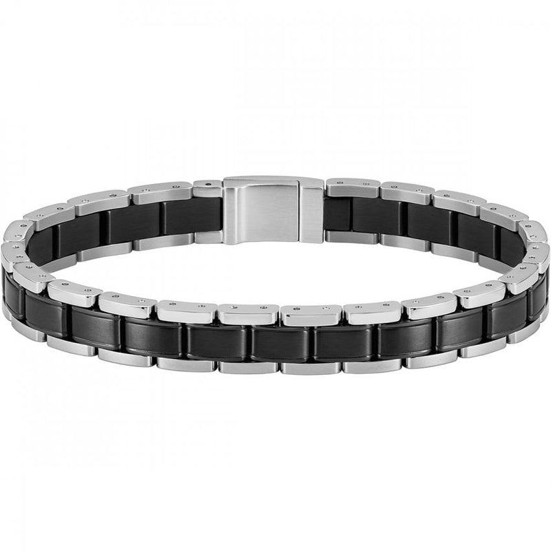 BOSS Jewellery Metal Link Essentials Men's Black Bracelet 1580665