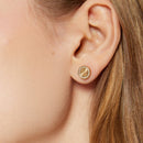 BOSS Jewellery Iona Ladies Gold Stud Earrings 1580557