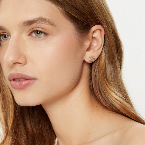 BOSS Jewellery Iona Ladies Gold Stud Earrings 1580557