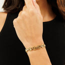 BOSS Jewellery Double B Strand Ladies Gold Bracelet 1580741 BOSS