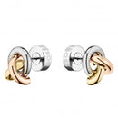 BOSS Jewellery Harmonie Ladies Tri-Colour Earrings 1580773 BOSS