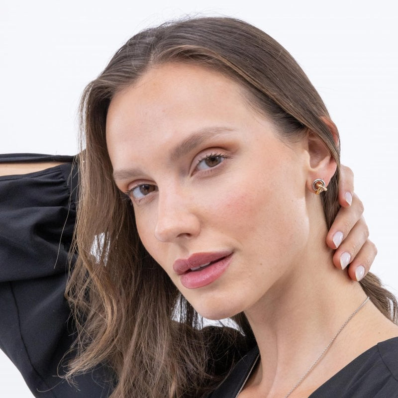 BOSS Jewellery Harmonie Ladies Tri-Colour Earrings 1580773