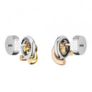 BOSS Jewellery Harmonie Ladies Tri-Colour Earrings 1580773 BOSS