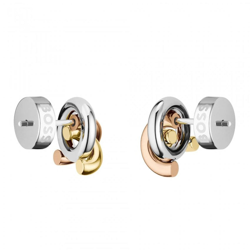 BOSS Jewellery Harmonie Ladies Tri-Colour Earrings 1580773