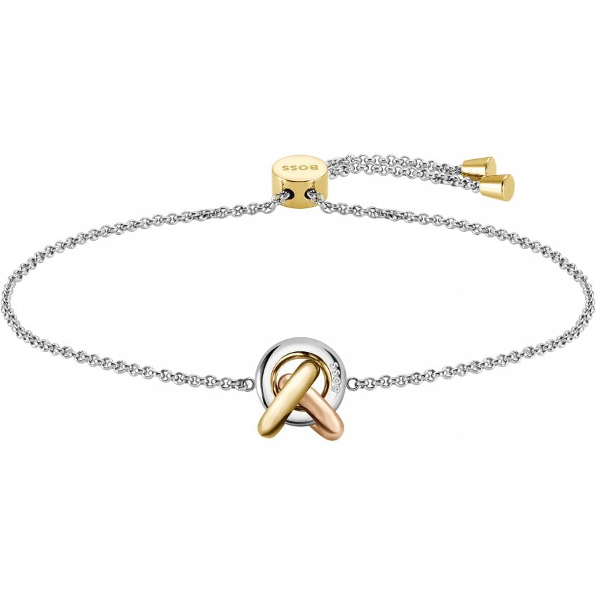 BOSS Jewellery Harmonie Ladies Tri-Colour Bracelet 1580772