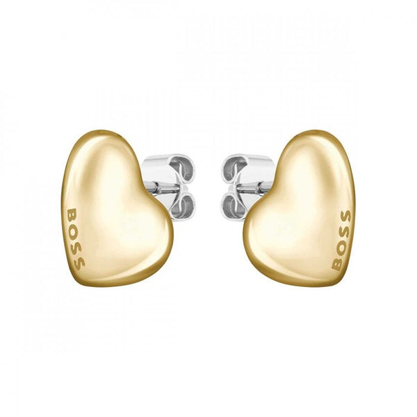 BOSS Jewellery Honey Ladies Gold Stud Earrings 1580564