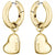 BOSS Jewellery Honey Love Ladies Gold Drop Earrings 1580641