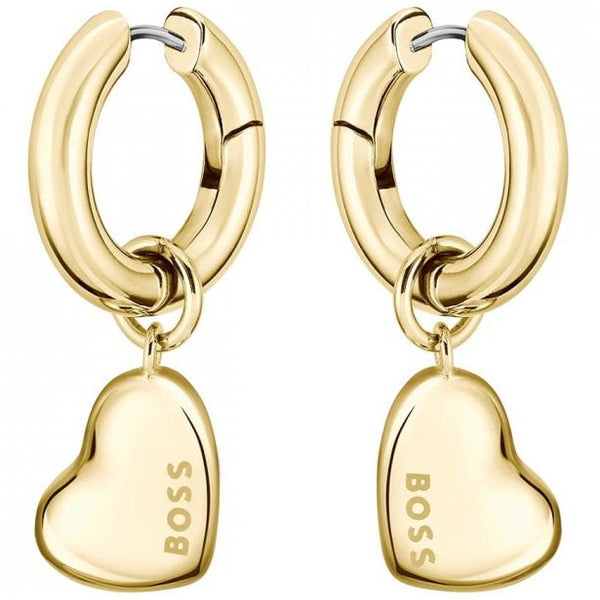 BOSS Jewellery Honey Love Ladies Gold Drop Earrings 1580641