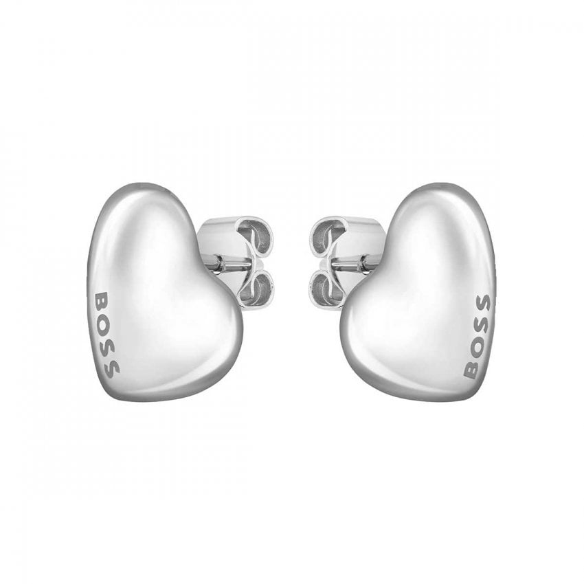 BOSS Jewellery Honey Ladies Silver Stud Earrings 1580563