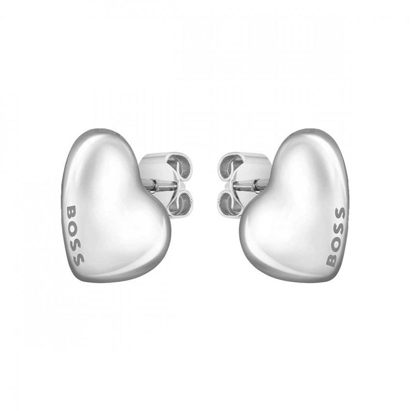 BOSS Jewellery Honey Ladies Silver Stud Earrings 1580563
