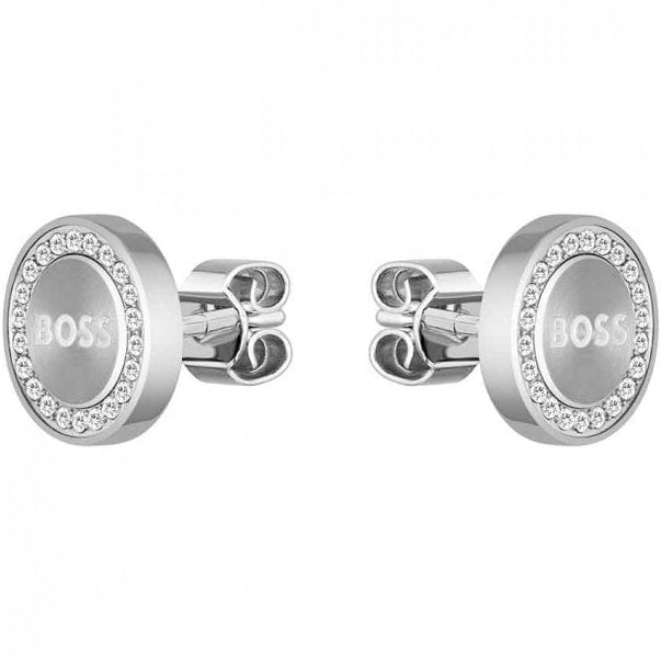 BOSS Jewellery Iona Ladies Silver Stud Earrings 1580558
