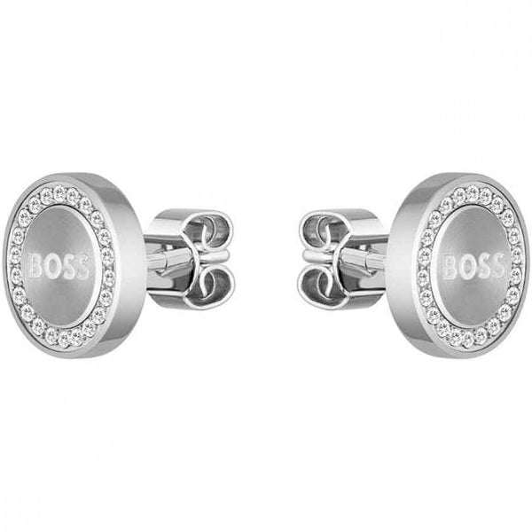 BOSS Jewellery Iona Ladies Silver Stud Earrings 1580558