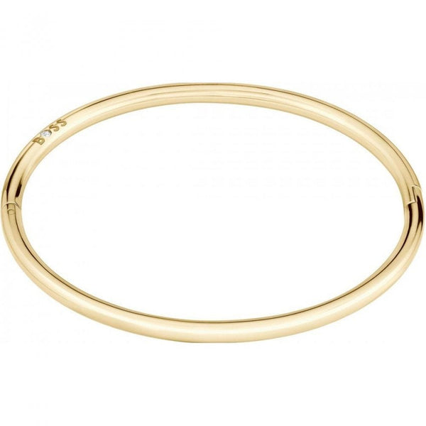 BOSS Jewellery Live Ladies Gold Bangle 1580686