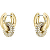 BOSS Jewellery Live Precious Ladies Gold Hoop Earrings 1580759 BOSS