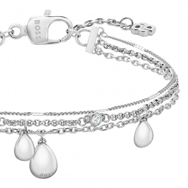 BOSS Jewellery Selena Ladies Silver Bracelet 1580767