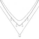 BOSS Jewellery Selena Ladies Silver Necklace 1580765 BOSS