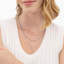 BOSS Jewellery Selena Ladies Silver Necklace 1580765 BOSS