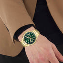 BOSS Allure Men's Green Gold Watch 1513923