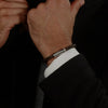 BOSS Jewellery Ares Single Men's Bracelet Brown Leather 1580623 BOSS