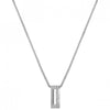 BOSS Jewellery Candor Men's Necklace Tag Silver 1580749 BOSS