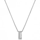 BOSS Jewellery Candor Men's Necklace Tag Silver 1580749 BOSS