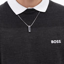 BOSS Jewellery Candor Men's Necklace Tag Silver 1580749 BOSS