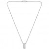 BOSS Jewellery Candor Men's Necklace Tag Silver 1580749 BOSS
