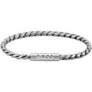 BOSS Jewellery Doran Men's Bracelet Silver 1580695 BOSS