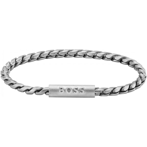 BOSS Jewellery Doran Men's Bracelet Silver 1580695
