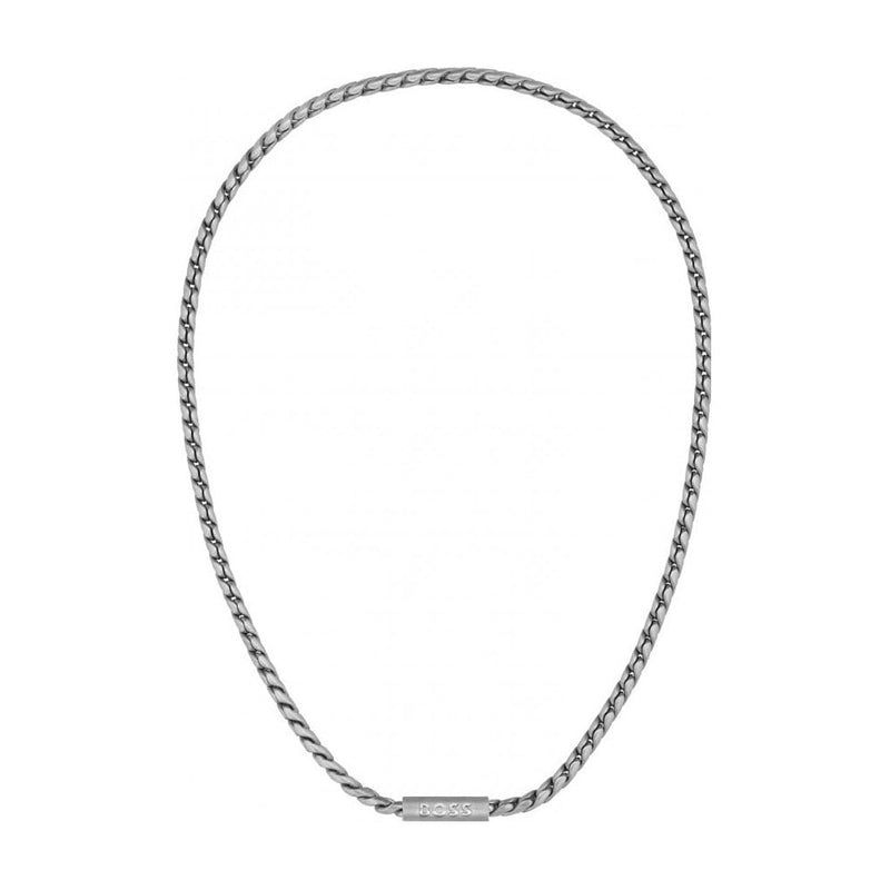 BOSS Jewellery Doran Men's Necklace Silver 1580693